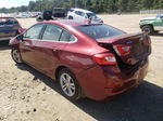 2016 Chevrolet Cruze Lt Red vin: 1G1BE5SM3G7240385