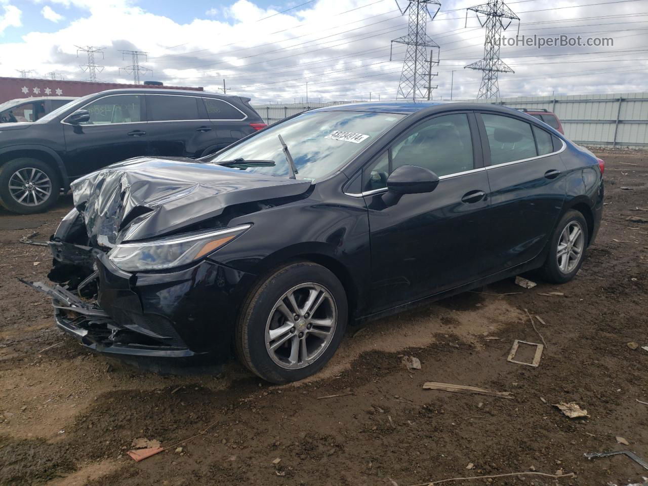 2016 Chevrolet Cruze Lt Black vin: 1G1BE5SM3G7241780