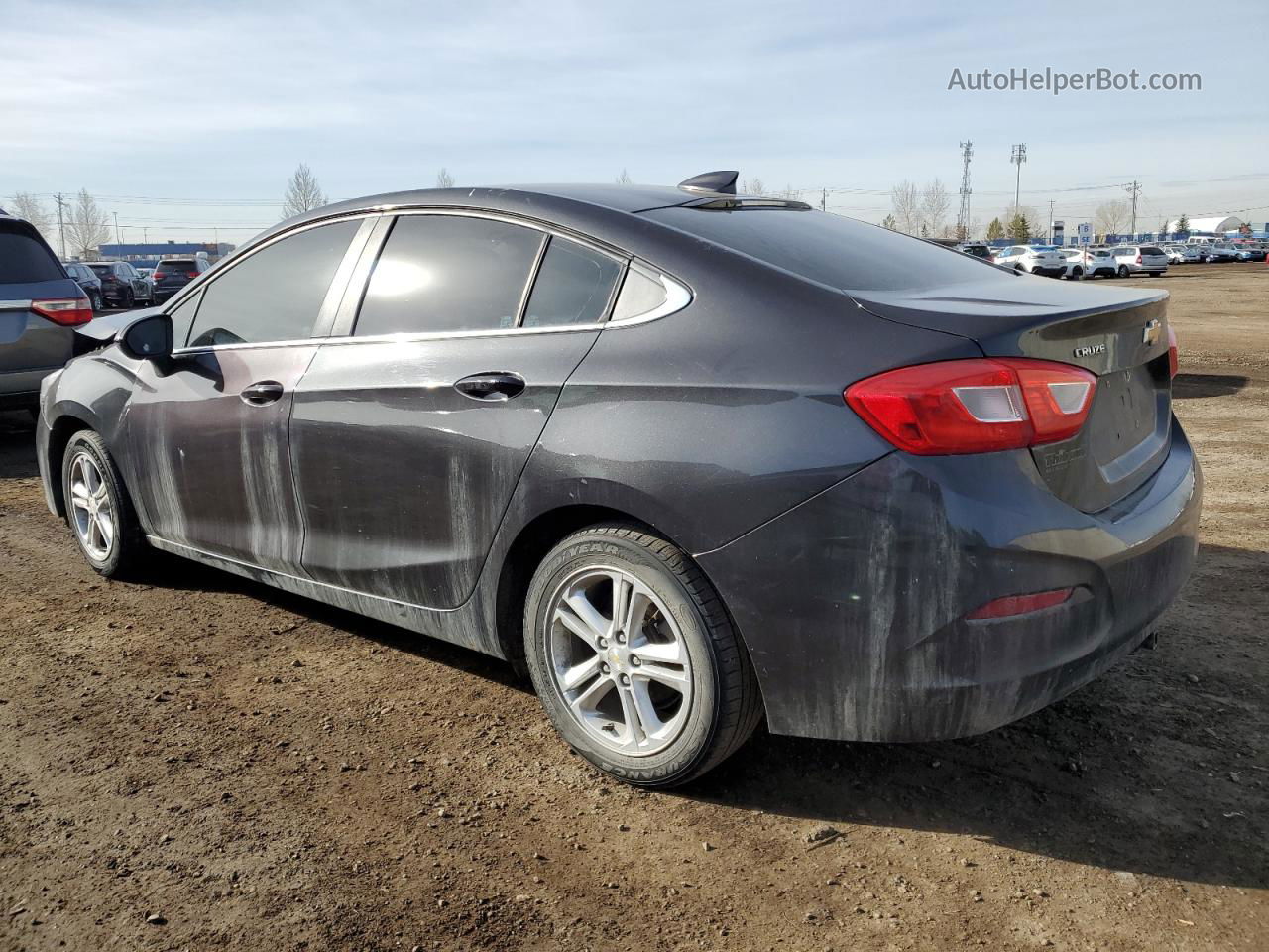 2016 Chevrolet Cruze Lt Gray vin: 1G1BE5SM3G7266436