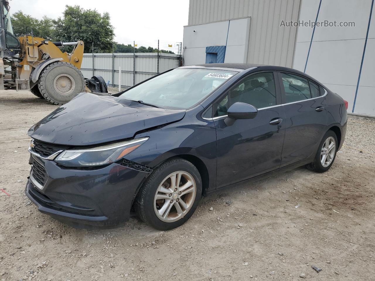 2016 Chevrolet Cruze Lt Blue vin: 1G1BE5SM3G7276108