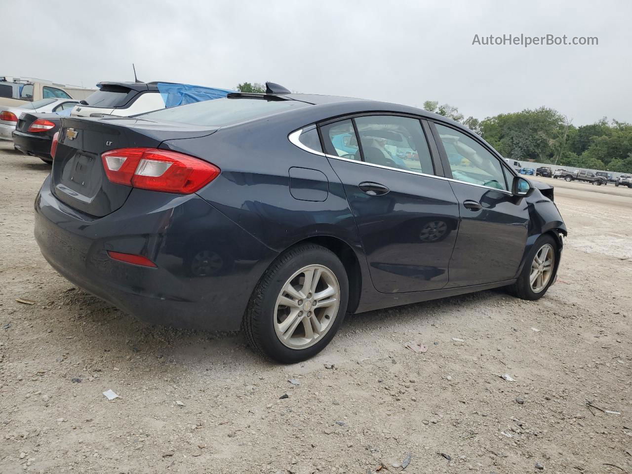 2016 Chevrolet Cruze Lt Blue vin: 1G1BE5SM3G7276108