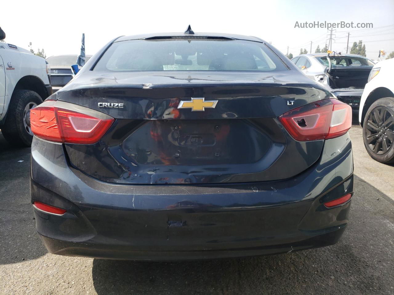 2016 Chevrolet Cruze Lt Blue vin: 1G1BE5SM3G7285648