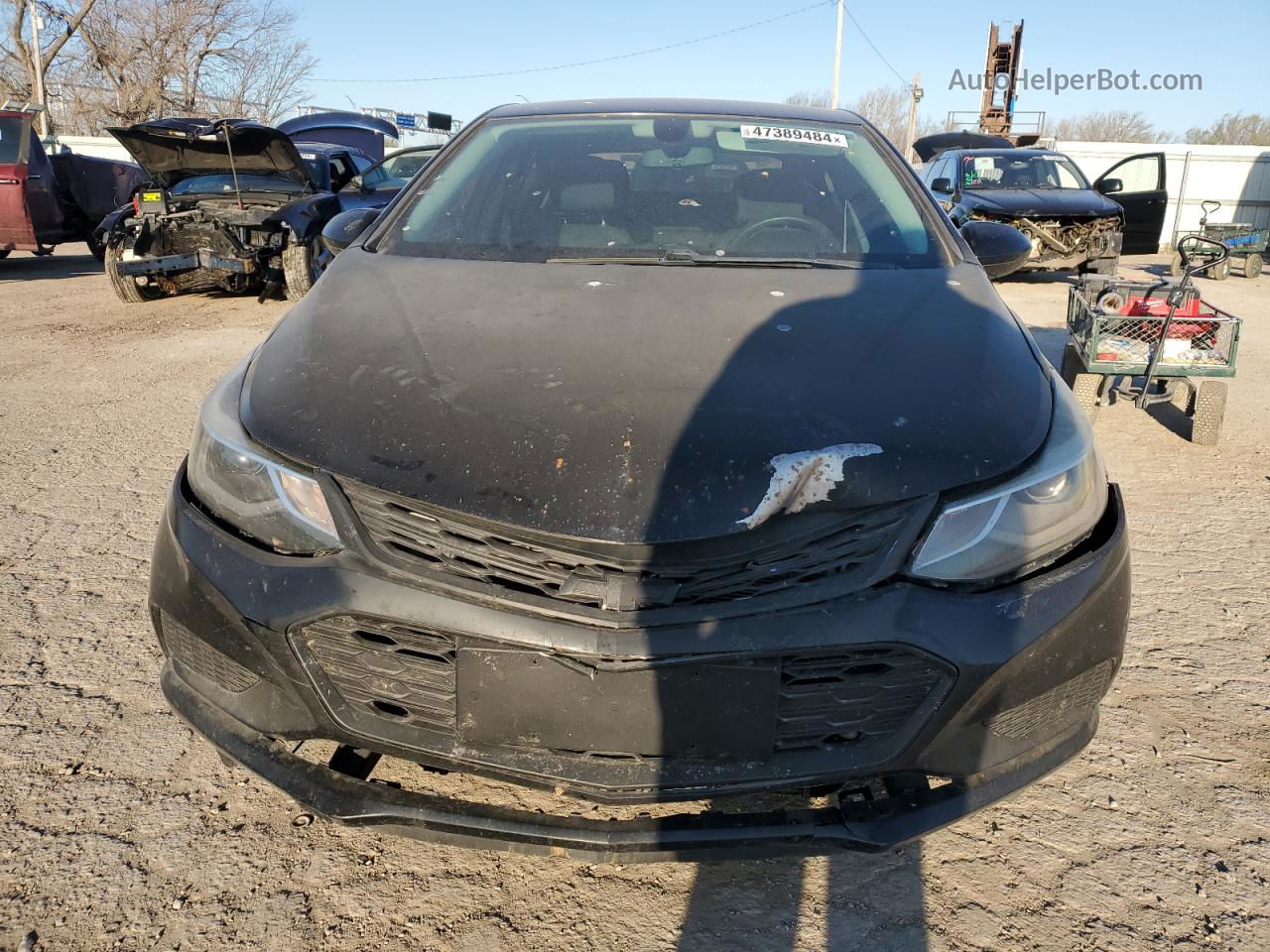 2016 Chevrolet Cruze Lt Black vin: 1G1BE5SM3G7286976