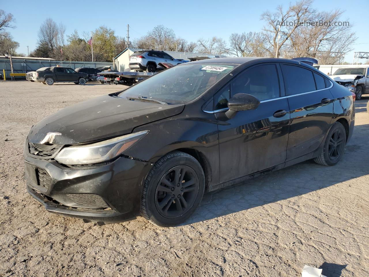 2016 Chevrolet Cruze Lt Black vin: 1G1BE5SM3G7286976