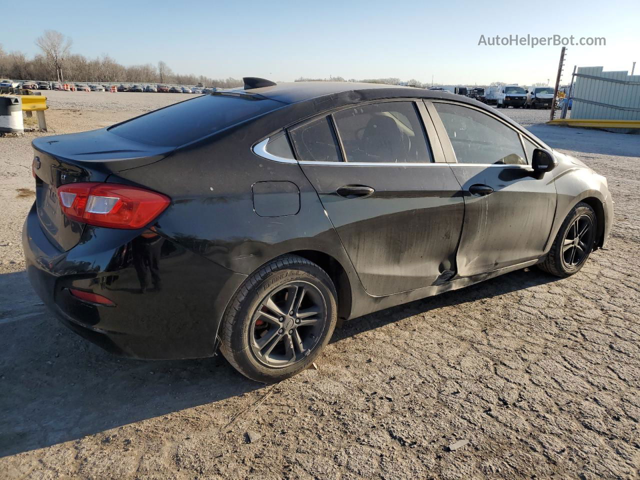 2016 Chevrolet Cruze Lt Черный vin: 1G1BE5SM3G7286976