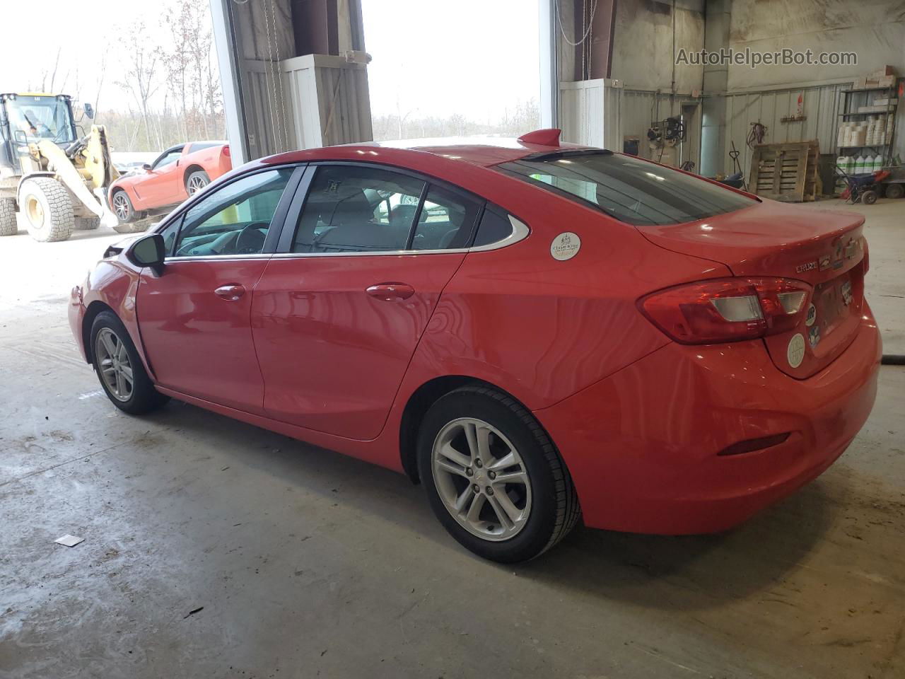 2016 Chevrolet Cruze Lt Красный vin: 1G1BE5SM3G7310872