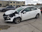 2016 Chevrolet Cruze Lt White vin: 1G1BE5SM3G7312685