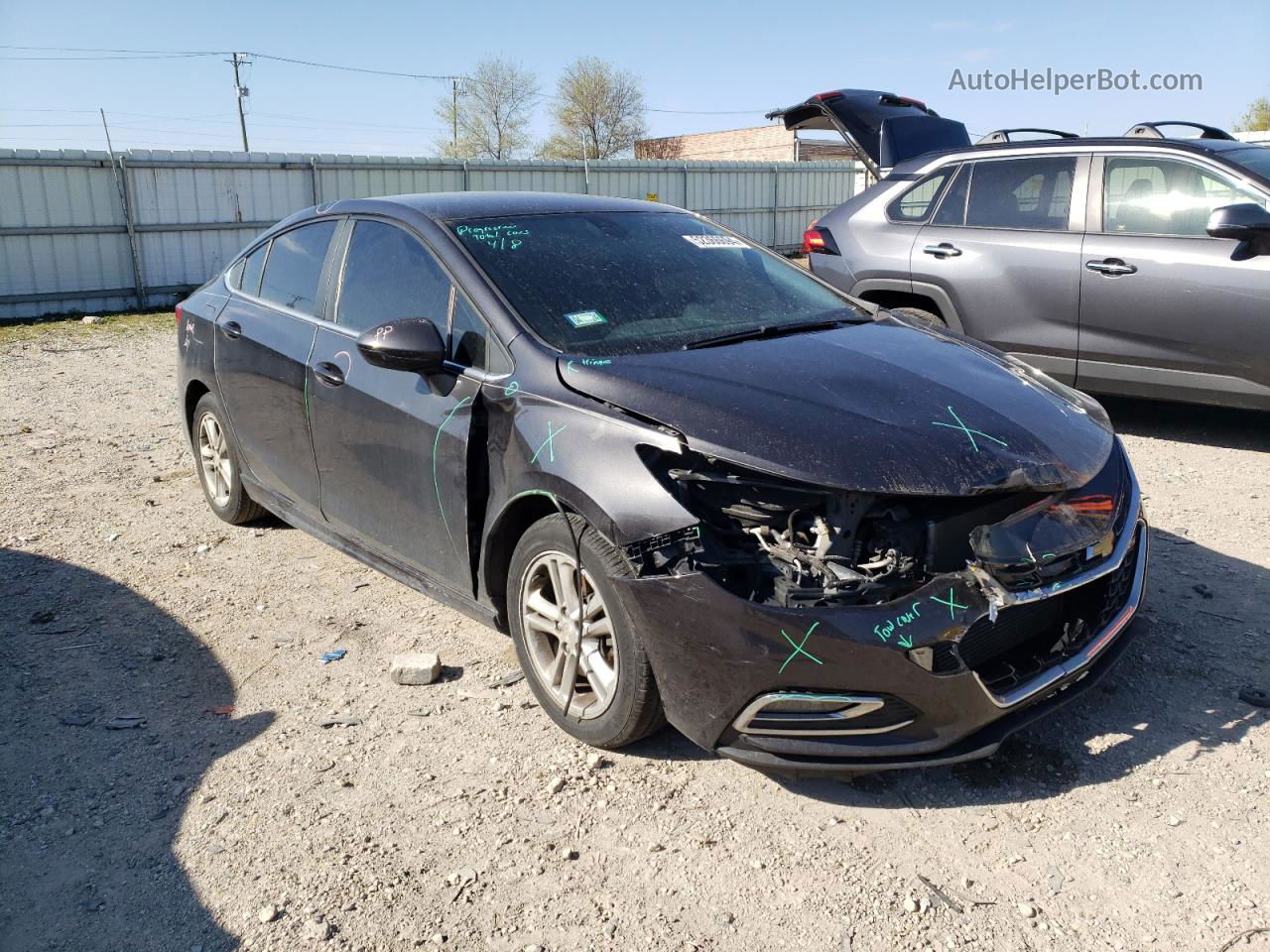 2016 Chevrolet Cruze Lt Черный vin: 1G1BE5SM3G7318440