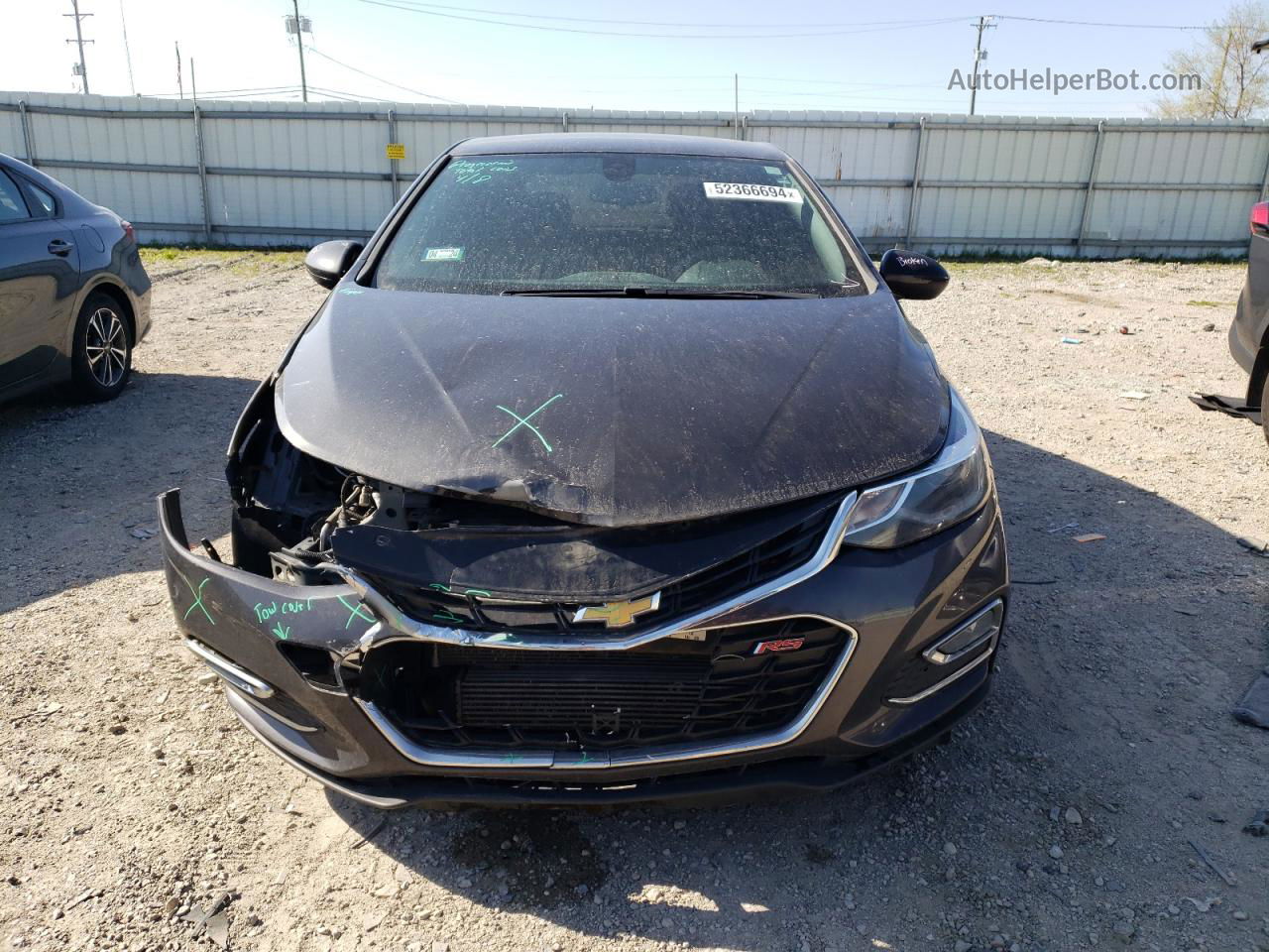 2016 Chevrolet Cruze Lt Черный vin: 1G1BE5SM3G7318440