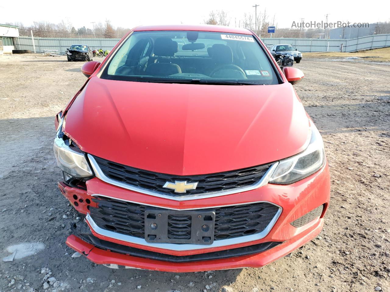 2017 Chevrolet Cruze Lt Красный vin: 1G1BE5SM3H7141812