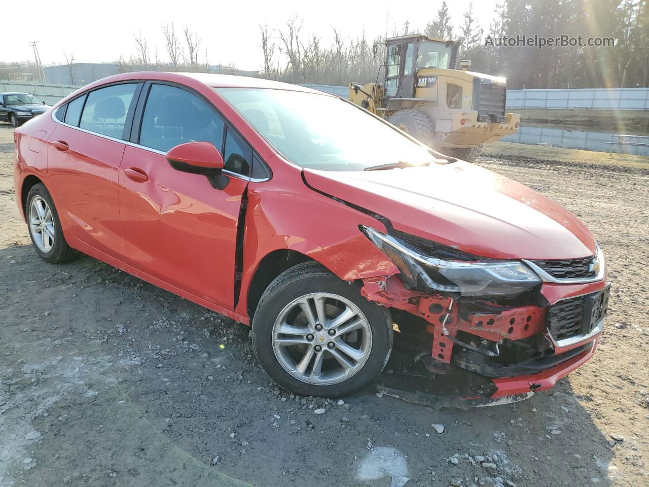 2017 Chevrolet Cruze Lt Red vin: 1G1BE5SM3H7141812