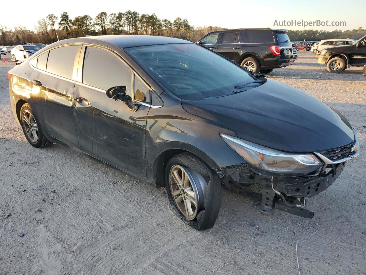 2017 Chevrolet Cruze Lt Black vin: 1G1BE5SM3H7146332