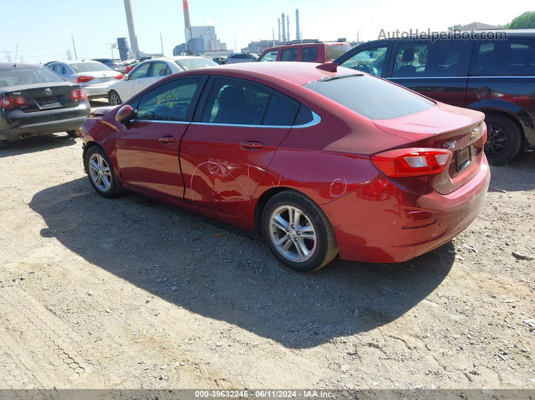 2017 Chevrolet Cruze Lt Auto Red vin: 1G1BE5SM3H7154754