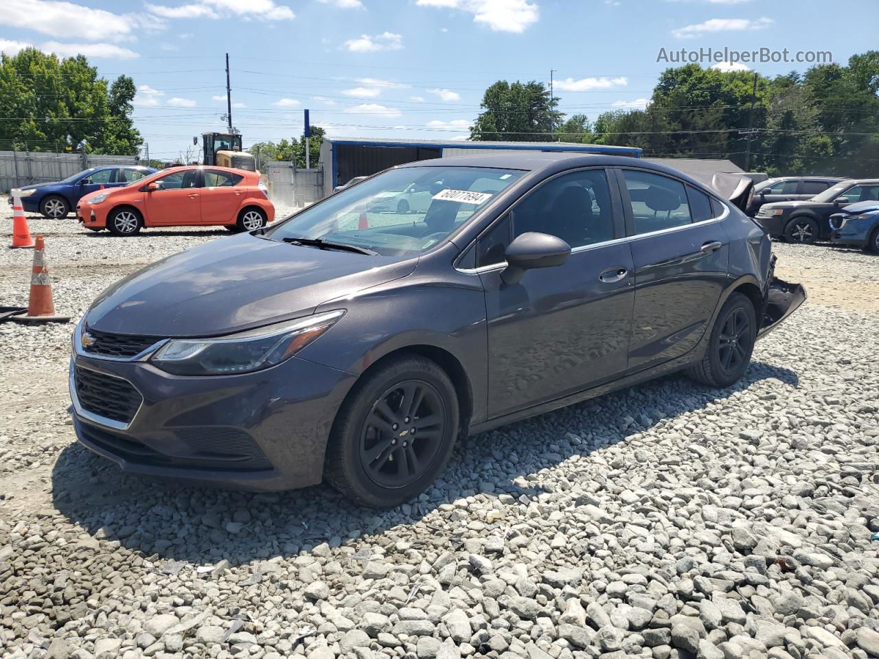 2017 Chevrolet Cruze Lt Black vin: 1G1BE5SM3H7162837