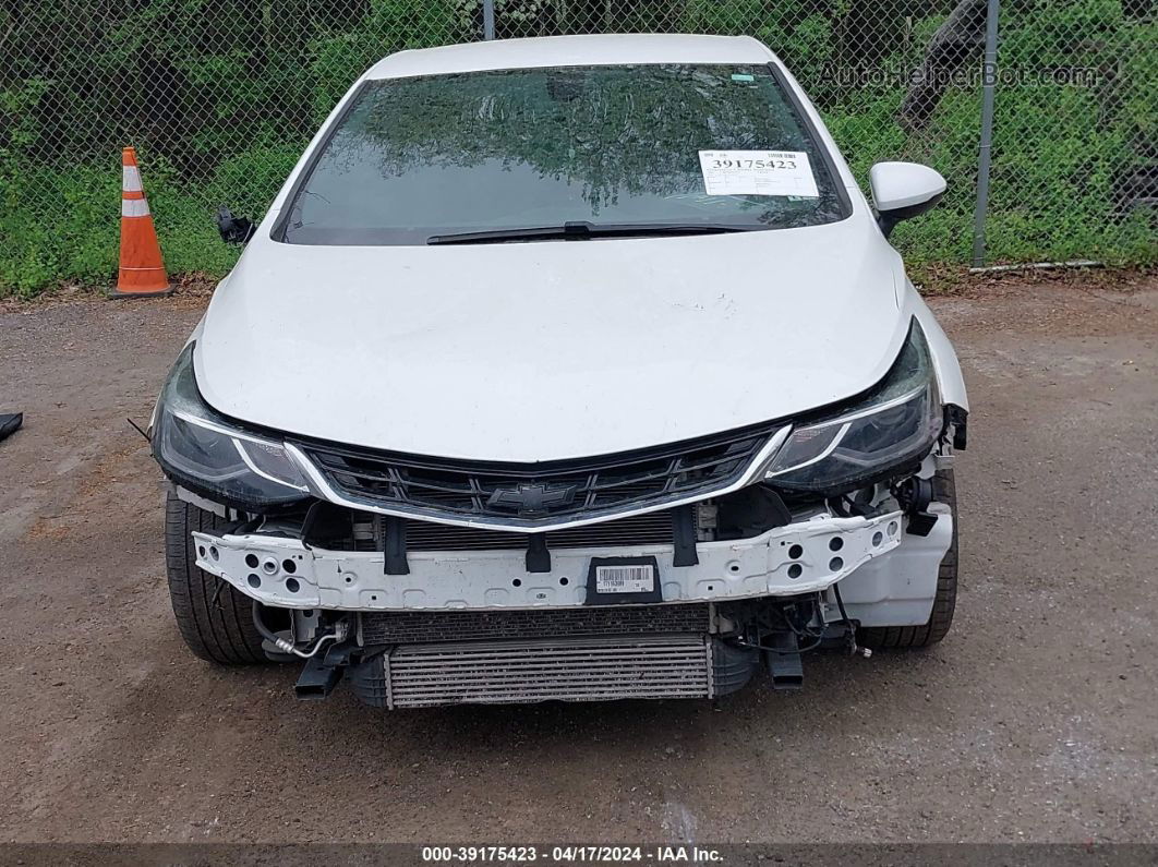 2017 Chevrolet Cruze Lt Auto White vin: 1G1BE5SM3H7163437