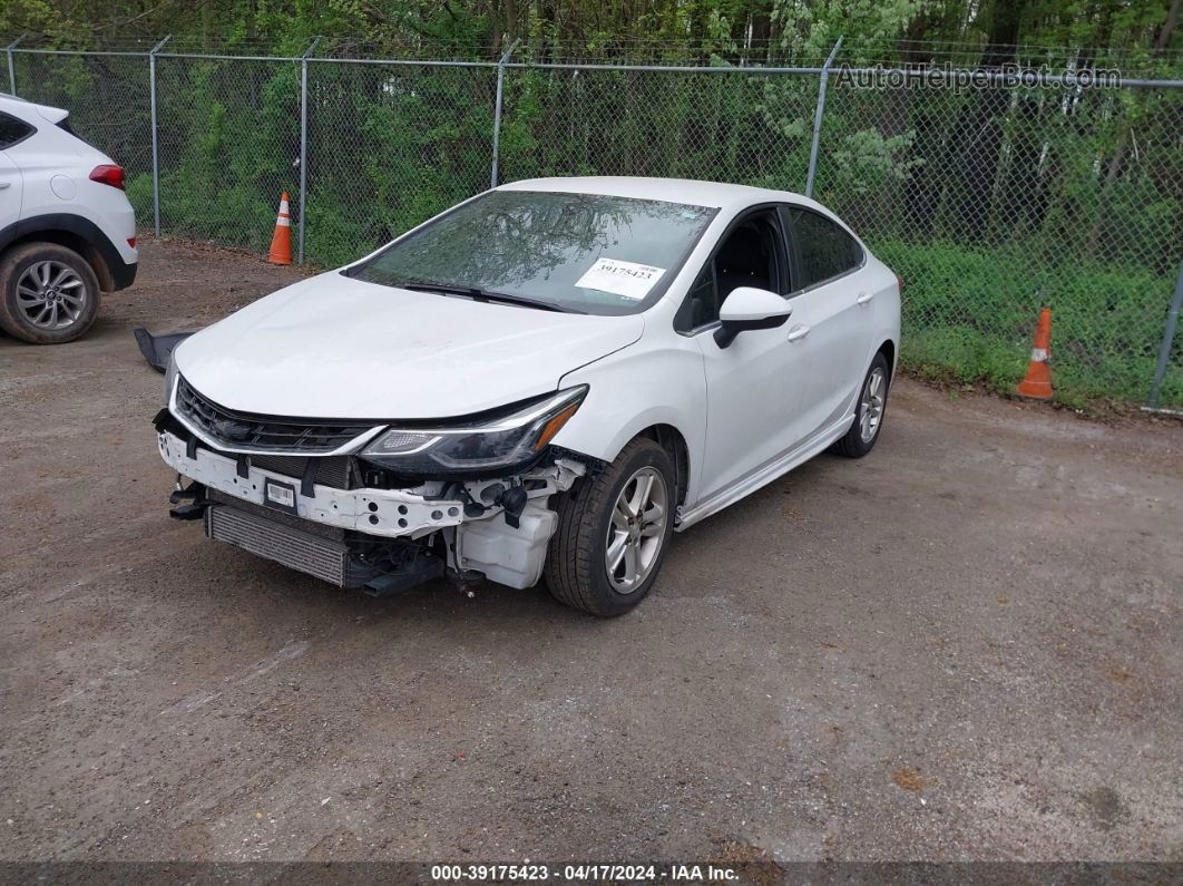 2017 Chevrolet Cruze Lt Auto White vin: 1G1BE5SM3H7163437