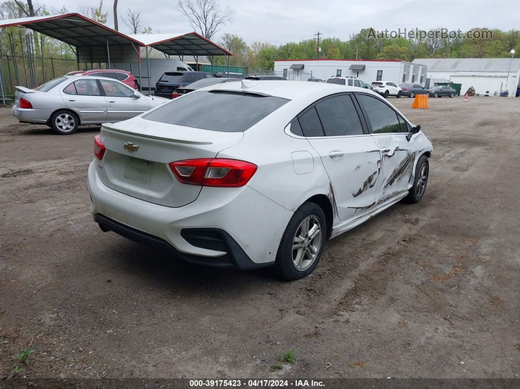 2017 Chevrolet Cruze Lt Auto White vin: 1G1BE5SM3H7163437