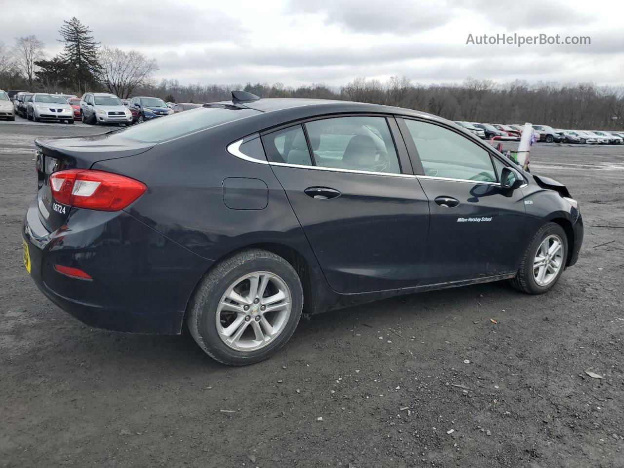 2017 Chevrolet Cruze Lt Черный vin: 1G1BE5SM3H7188628