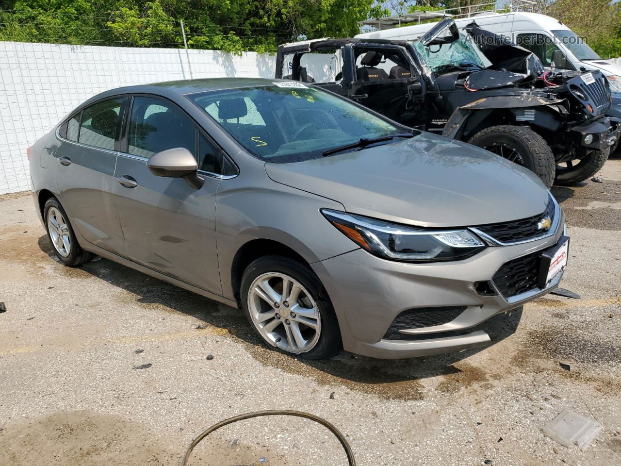 2017 Chevrolet Cruze Lt Tan vin: 1G1BE5SM3H7192629