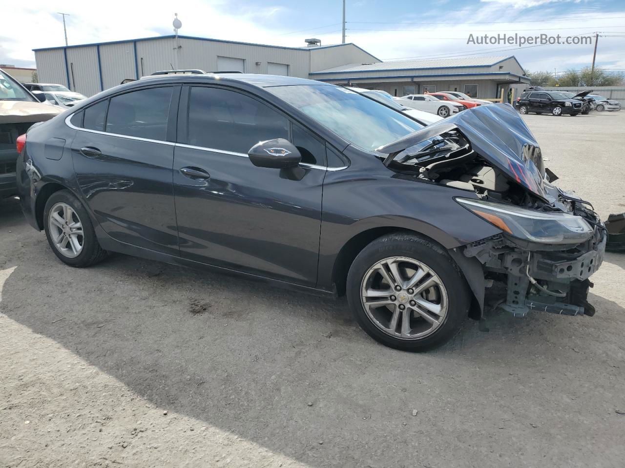 2017 Chevrolet Cruze Lt Black vin: 1G1BE5SM3H7200065