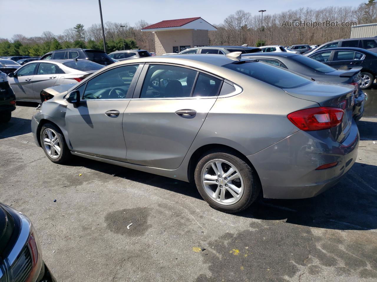 2017 Chevrolet Cruze Lt Gray vin: 1G1BE5SM3H7215360