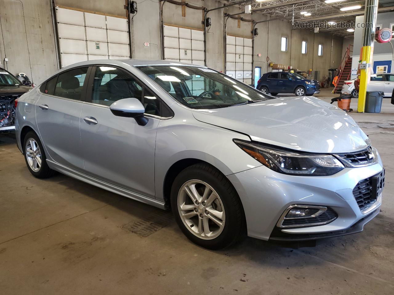 2017 Chevrolet Cruze Lt Silver vin: 1G1BE5SM3H7217335