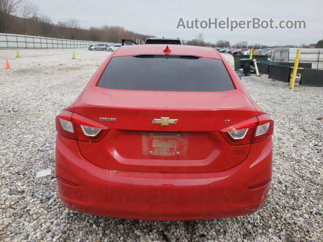 2017 Chevrolet Cruze Lt Red vin: 1G1BE5SM3H7229744