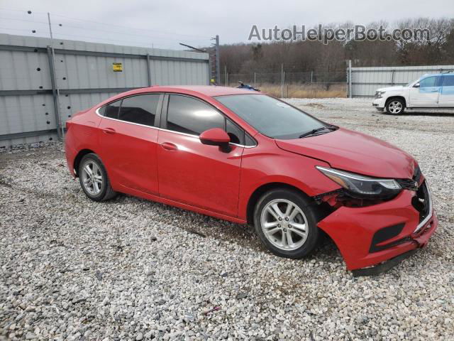 2017 Chevrolet Cruze Lt Red vin: 1G1BE5SM3H7229744