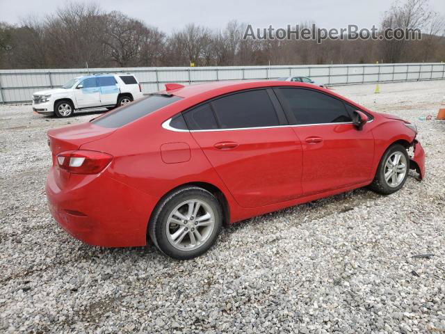 2017 Chevrolet Cruze Lt Red vin: 1G1BE5SM3H7229744