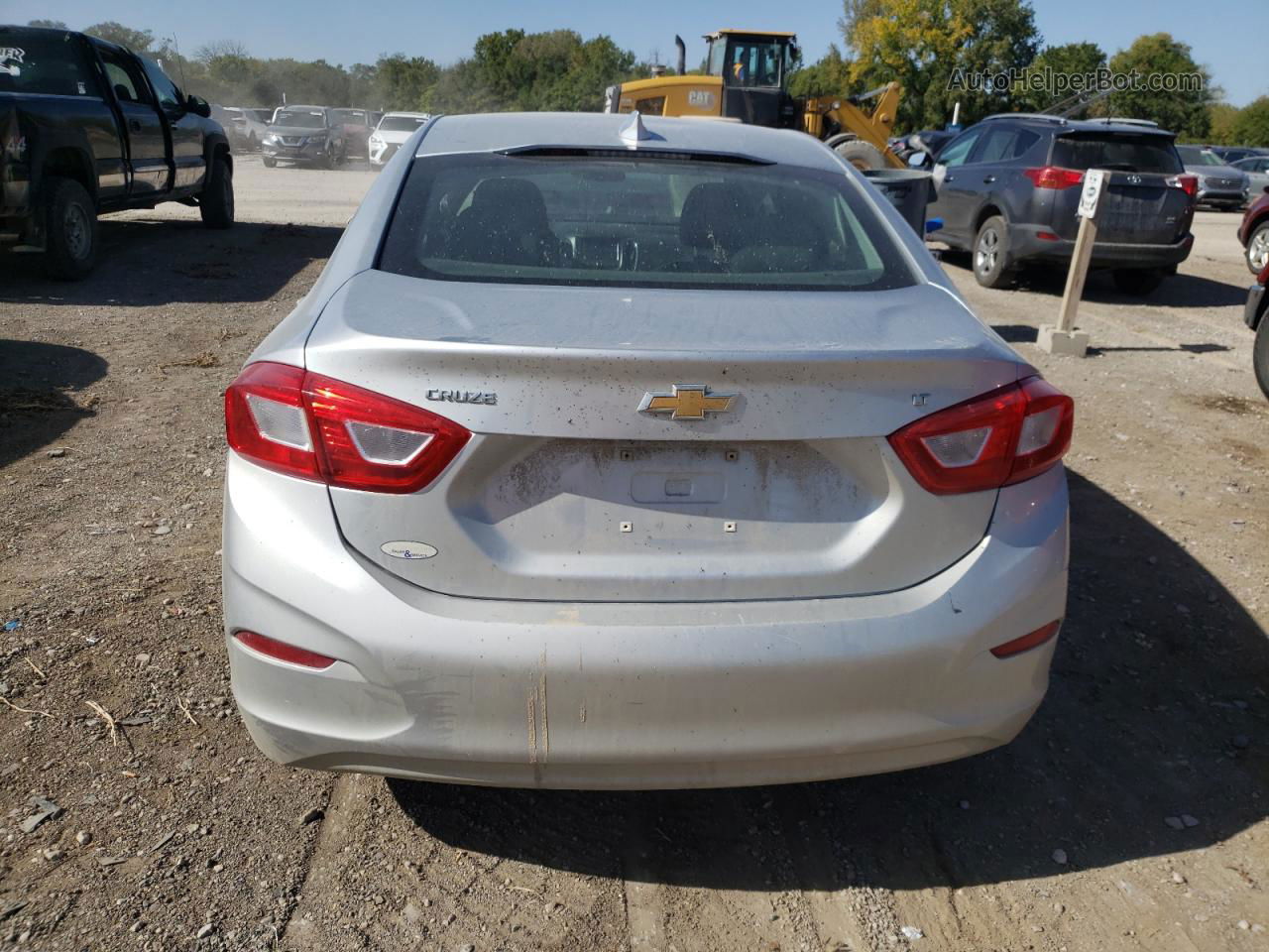 2017 Chevrolet Cruze Lt Silver vin: 1G1BE5SM3H7246625