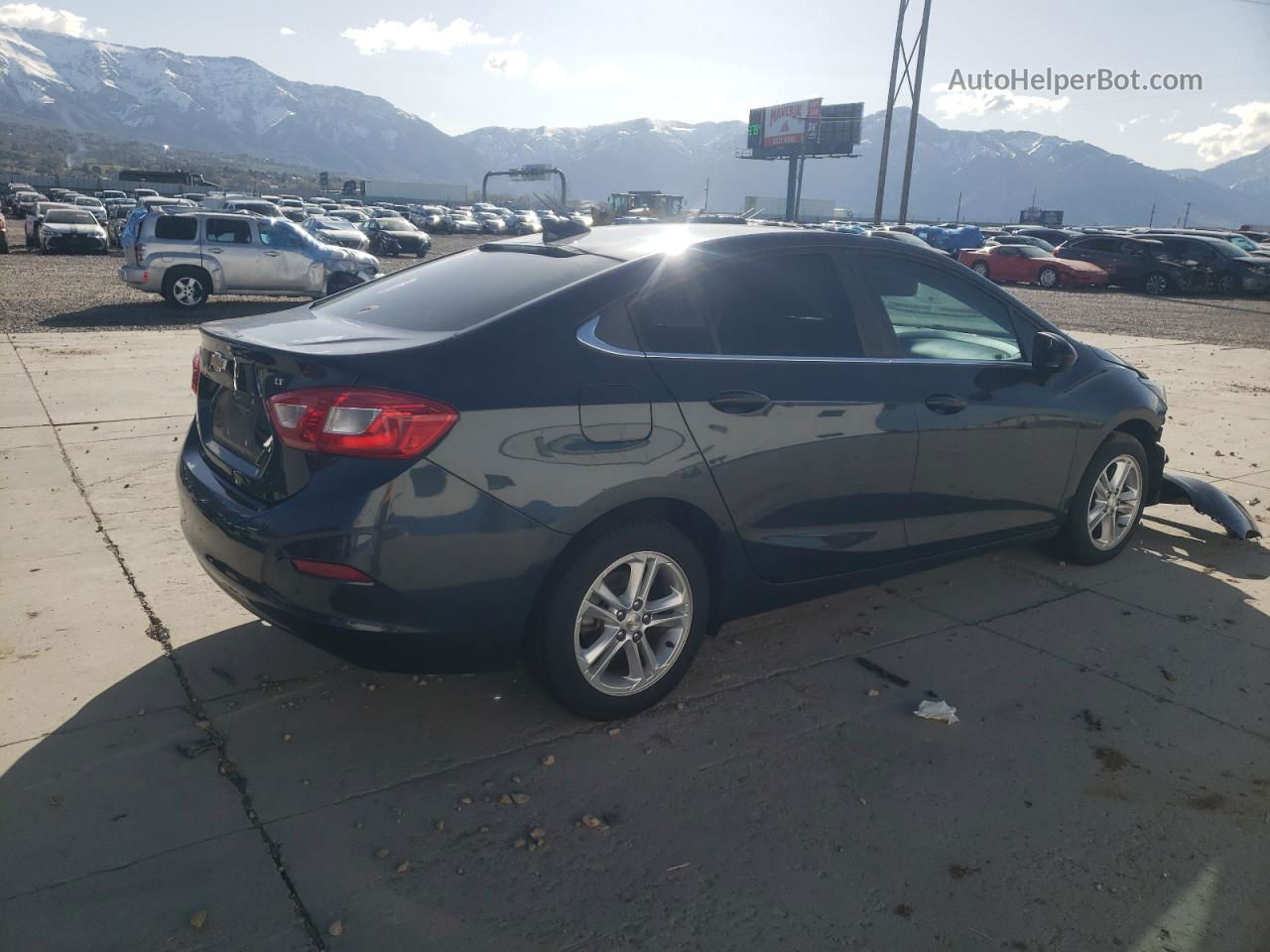 2017 Chevrolet Cruze Lt Черный vin: 1G1BE5SM3H7264803