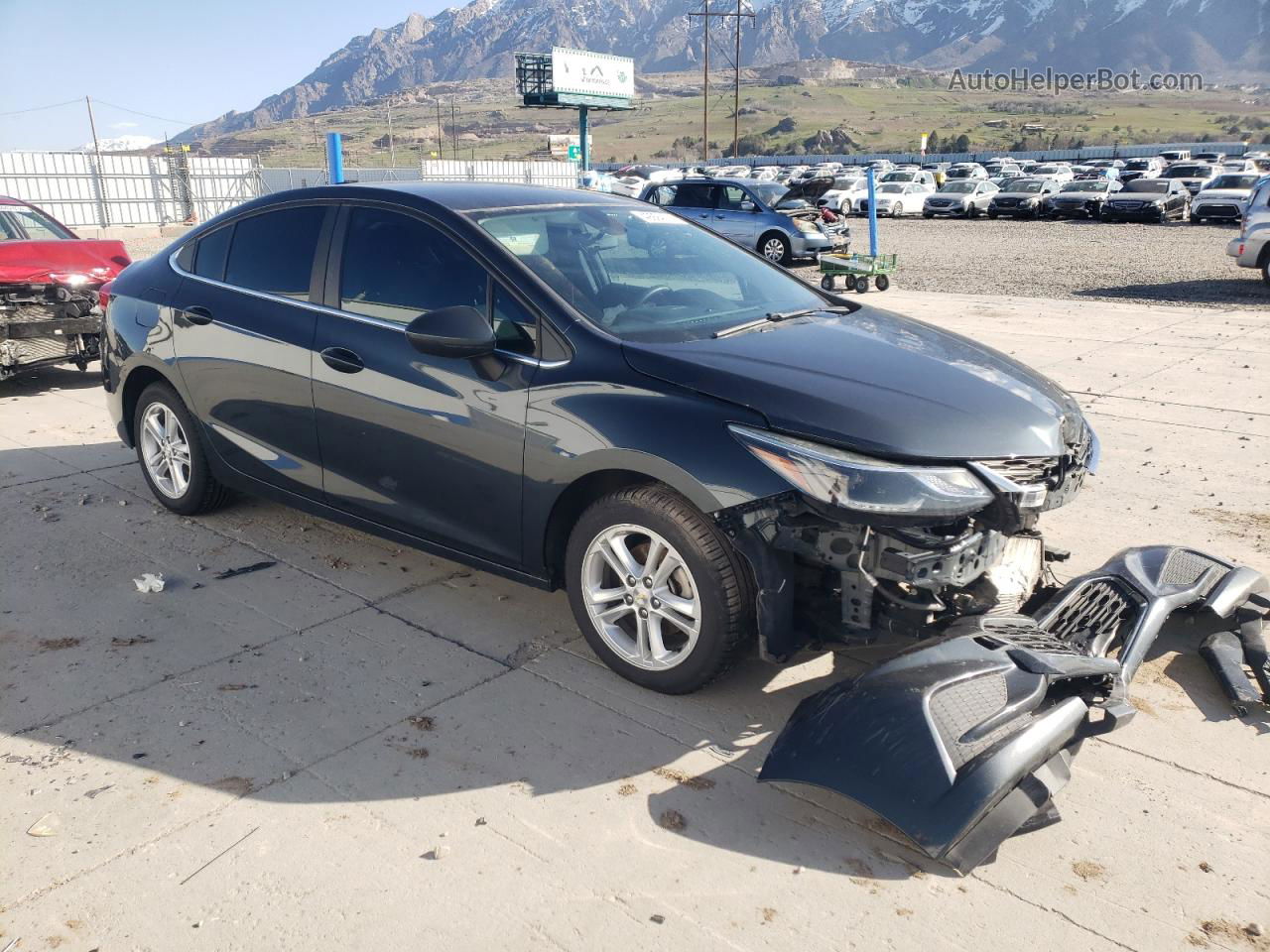 2017 Chevrolet Cruze Lt Black vin: 1G1BE5SM3H7264803