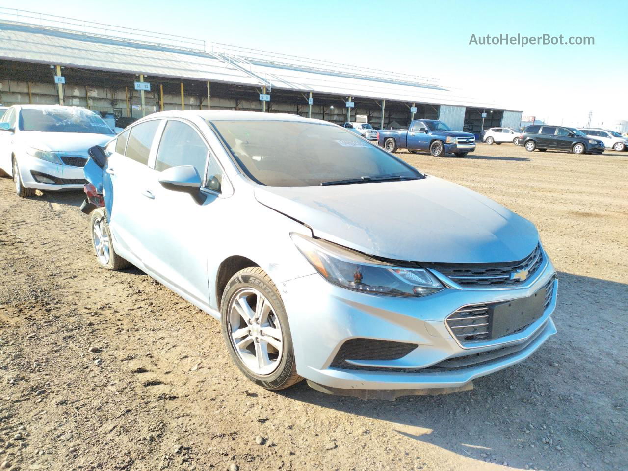 2017 Chevrolet Cruze Lt Silver vin: 1G1BE5SM3H7274490