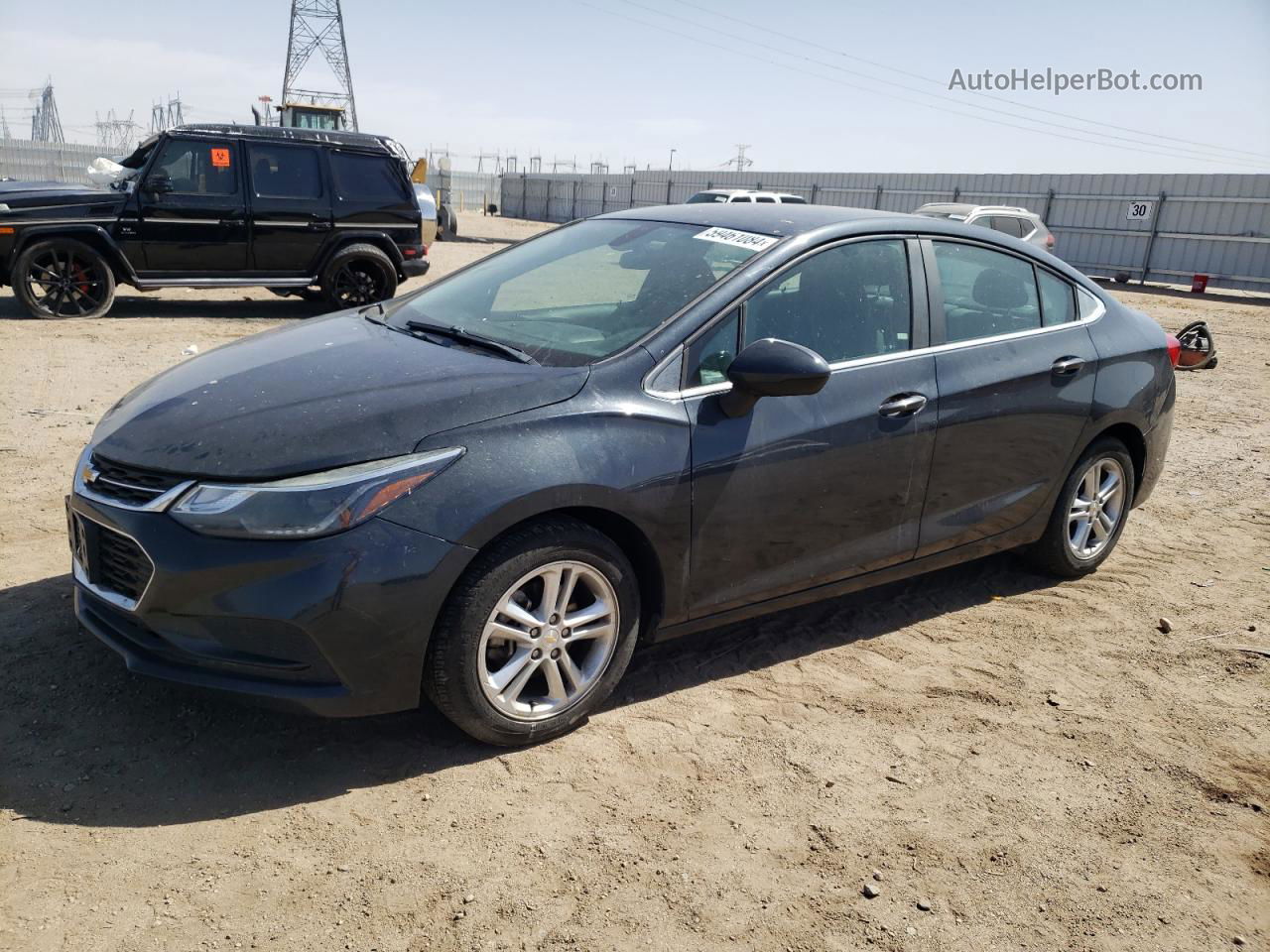 2018 Chevrolet Cruze Lt Charcoal vin: 1G1BE5SM3J7105785