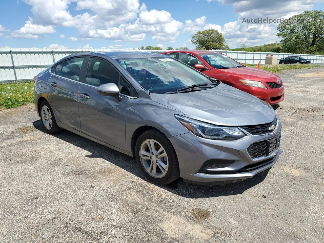 2018 Chevrolet Cruze Lt Silver vin: 1G1BE5SM3J7154002