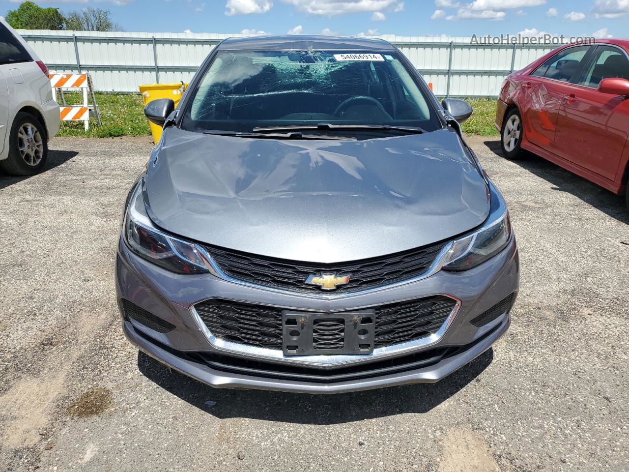 2018 Chevrolet Cruze Lt Silver vin: 1G1BE5SM3J7154002