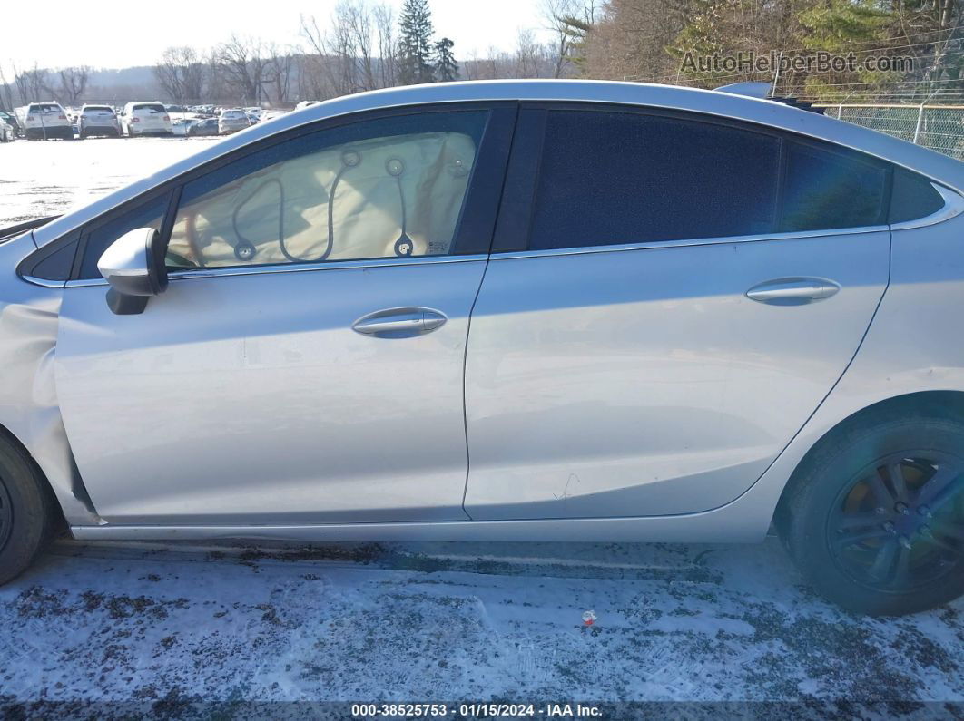 2018 Chevrolet Cruze Lt Auto Silver vin: 1G1BE5SM3J7165291