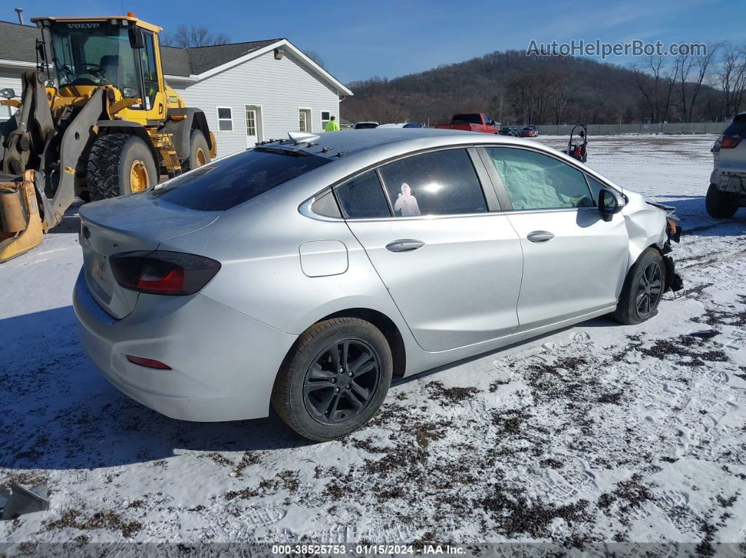 2018 Chevrolet Cruze Lt Auto Silver vin: 1G1BE5SM3J7165291