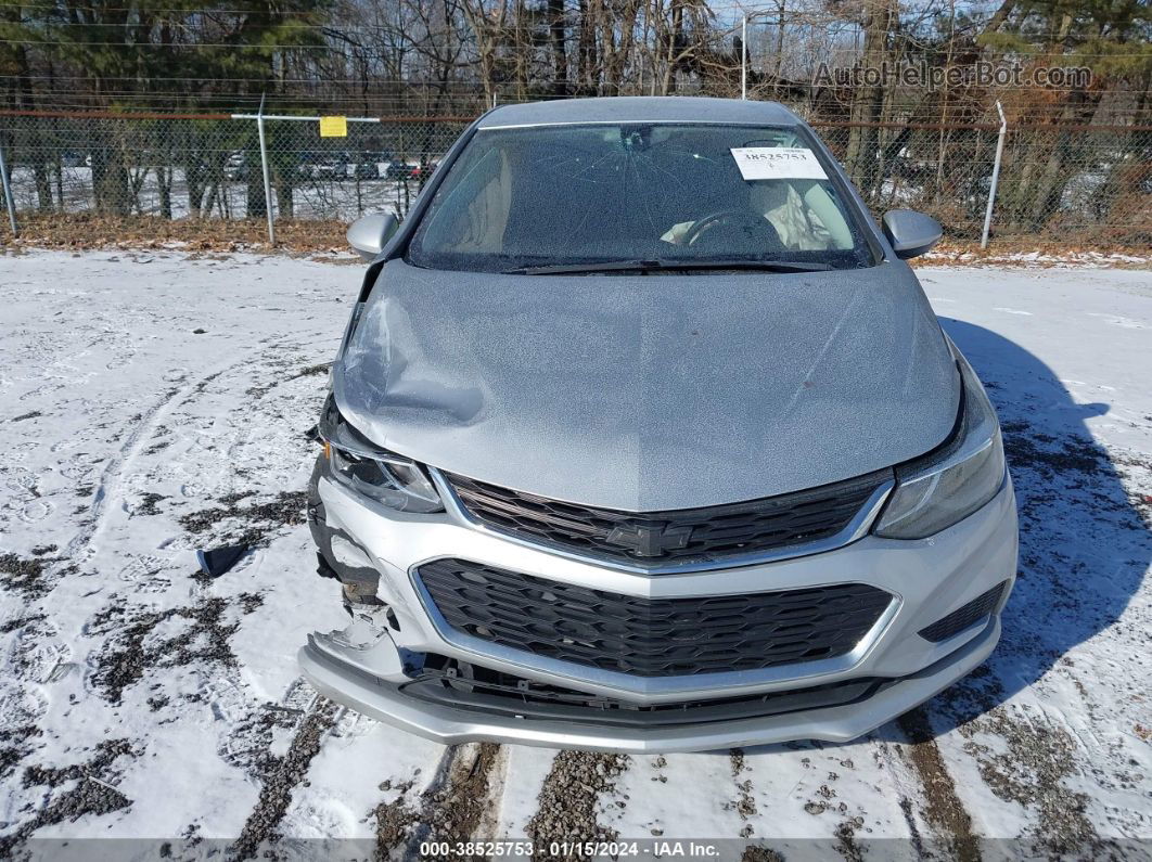 2018 Chevrolet Cruze Lt Auto Silver vin: 1G1BE5SM3J7165291