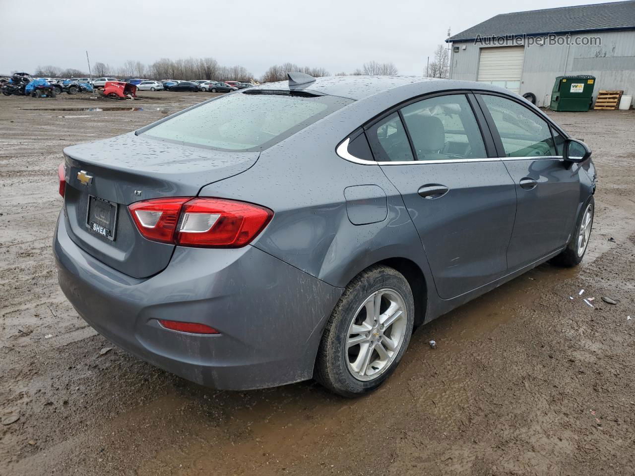 2018 Chevrolet Cruze Lt Silver vin: 1G1BE5SM3J7187386