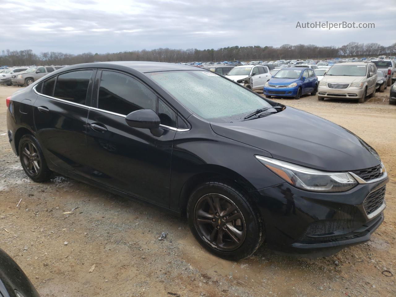 2018 Chevrolet Cruze Lt Черный vin: 1G1BE5SM3J7217471