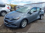 2018 Chevrolet Cruze Lt Auto Gray vin: 1G1BE5SM3J7236487