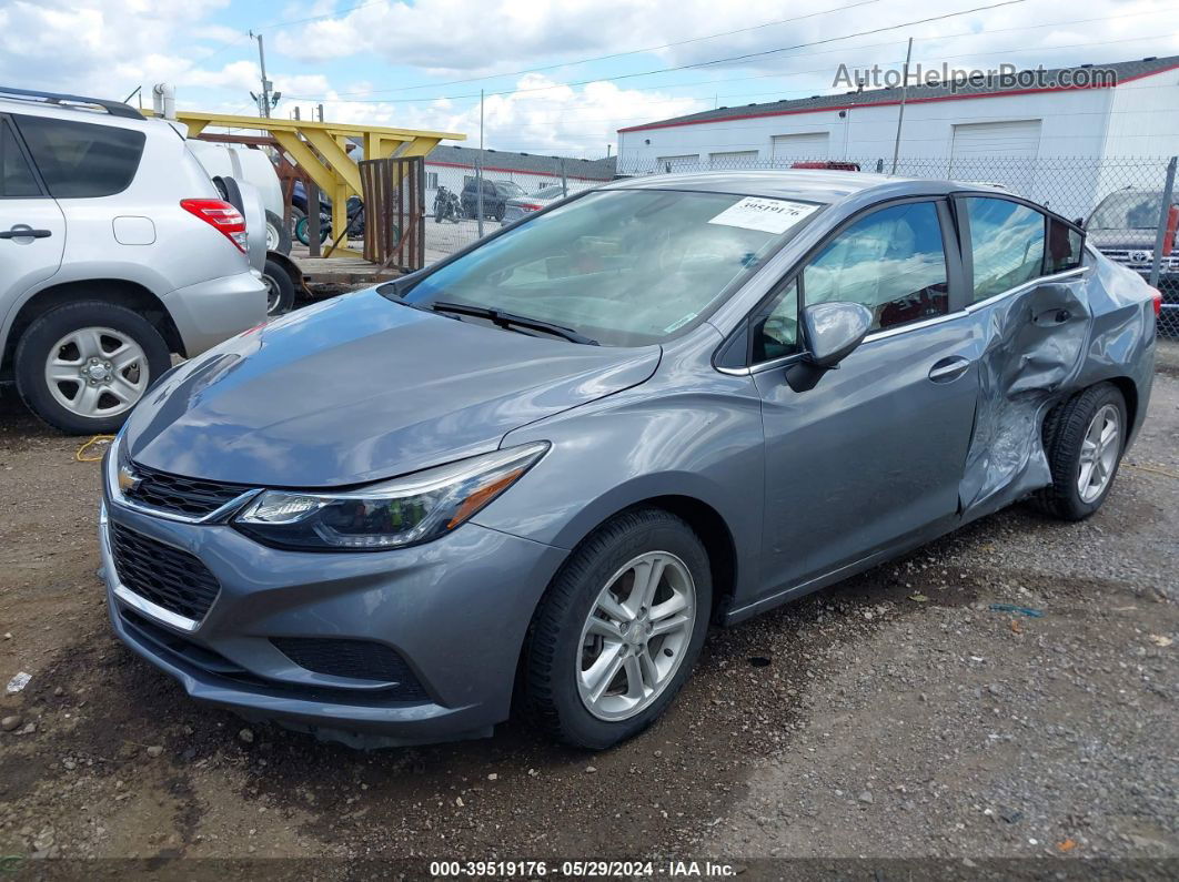 2018 Chevrolet Cruze Lt Auto Gray vin: 1G1BE5SM3J7236487