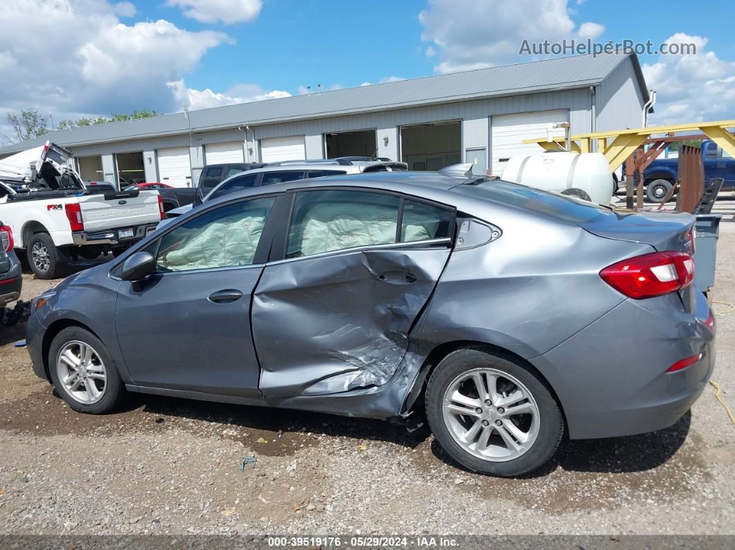 2018 Chevrolet Cruze Lt Auto Gray vin: 1G1BE5SM3J7236487