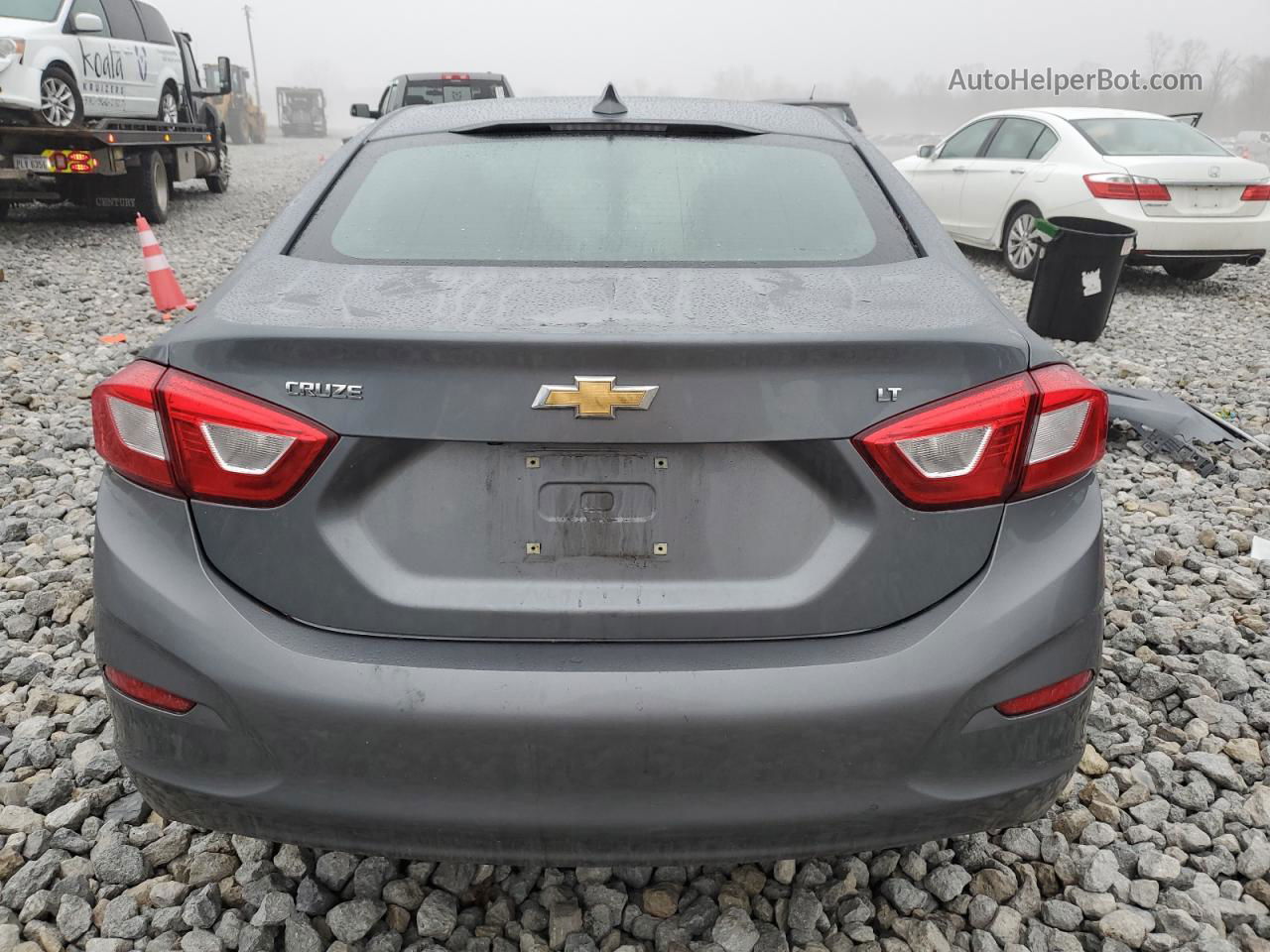 2018 Chevrolet Cruze Lt Gray vin: 1G1BE5SM3J7243309