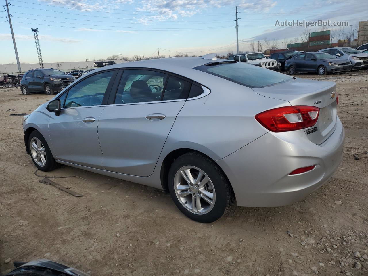 2016 Chevrolet Cruze Lt Серебряный vin: 1G1BE5SM4G7231775