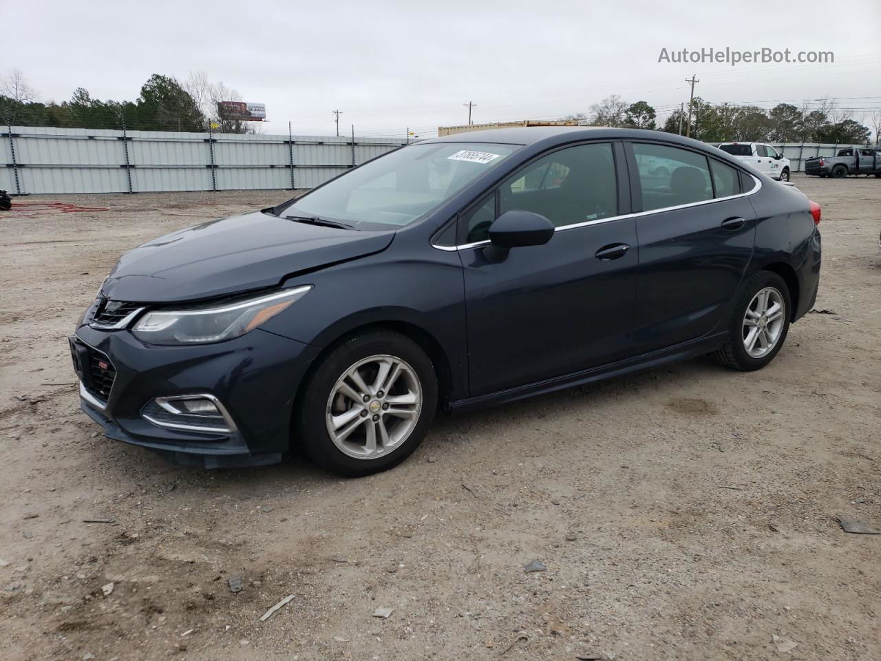 2016 Chevrolet Cruze Lt Charcoal vin: 1G1BE5SM4G7241707