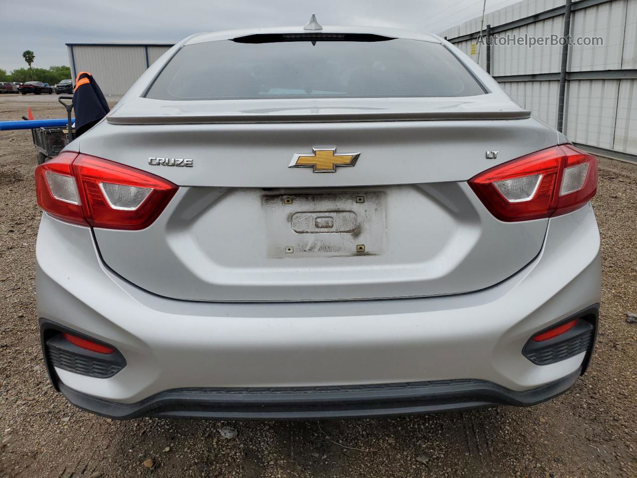 2016 Chevrolet Cruze Lt Серый vin: 1G1BE5SM4G7244980