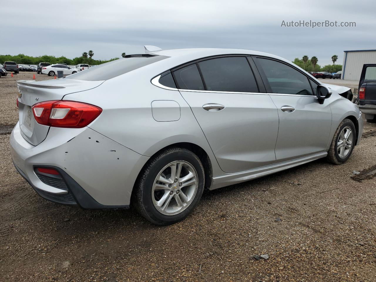 2016 Chevrolet Cruze Lt Gray vin: 1G1BE5SM4G7244980