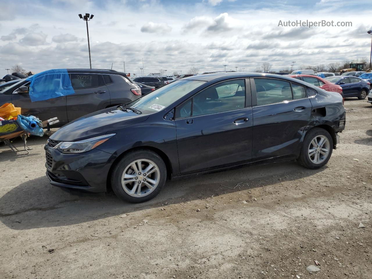 2016 Chevrolet Cruze Lt Blue vin: 1G1BE5SM4G7247328